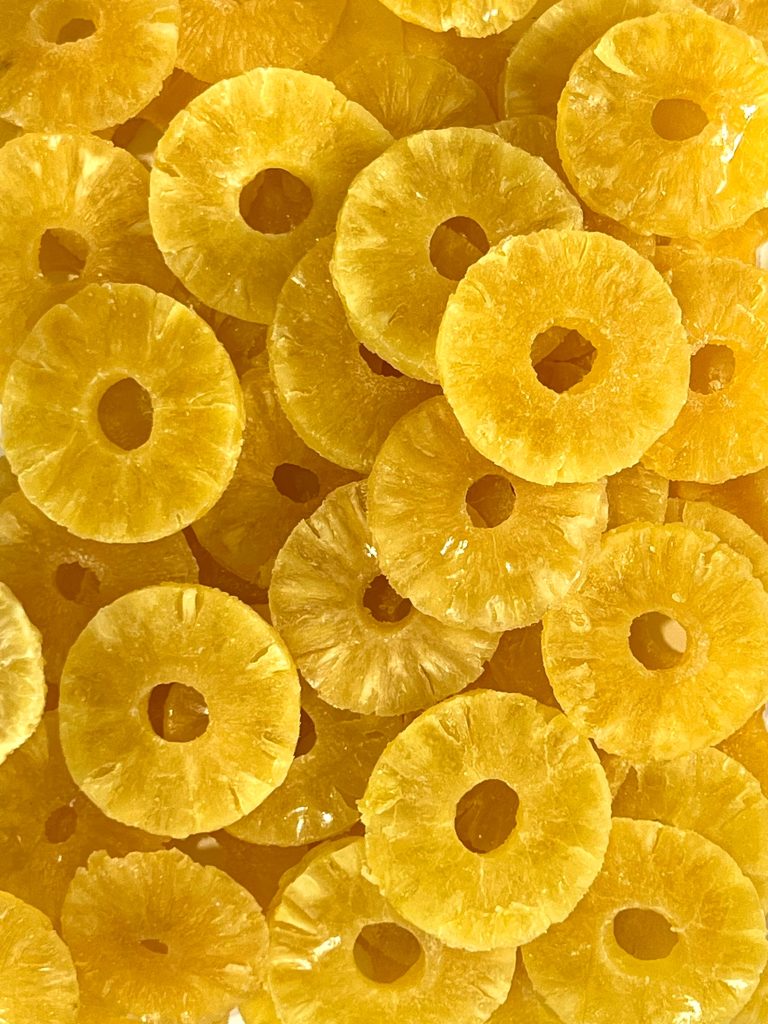 اناناس کمپوتی خشک